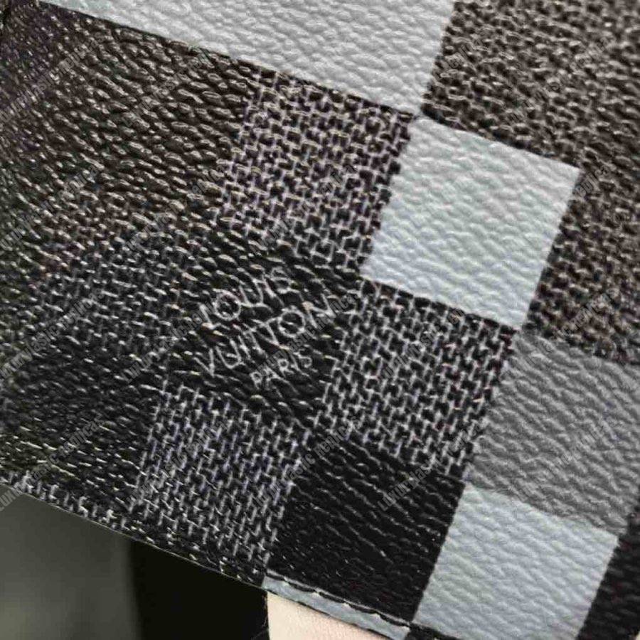 LV Slender Wallet Damier Graphite Pixel