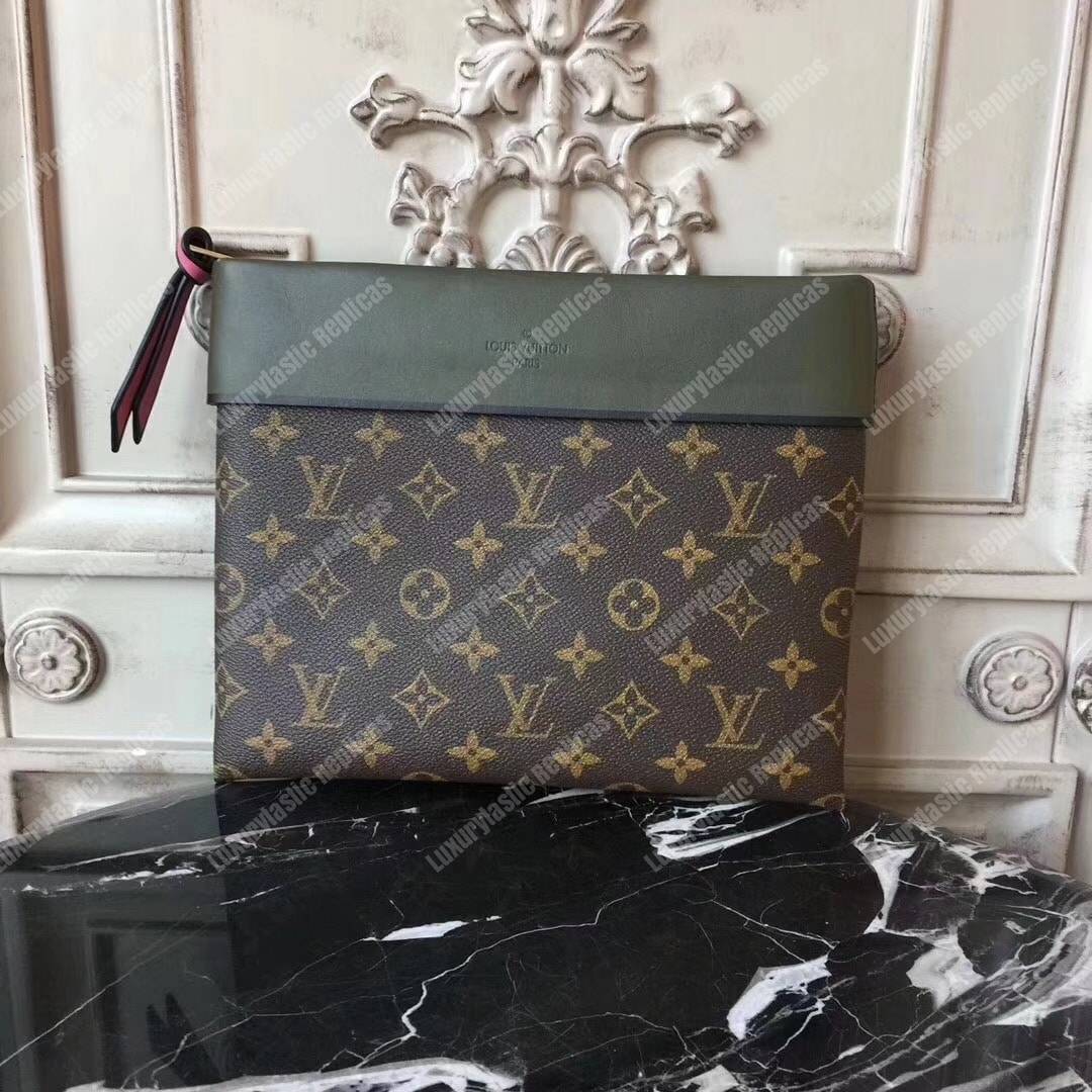 LV Pochette Tuileries Monogram Coated Canvas