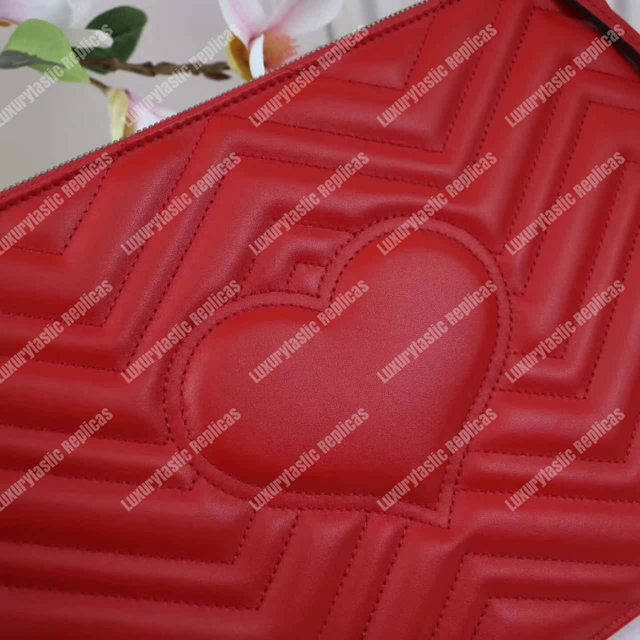 G*u*i gg marmont pouch red