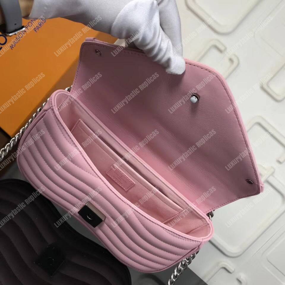 LV New Wave Chain Bag MM Pink