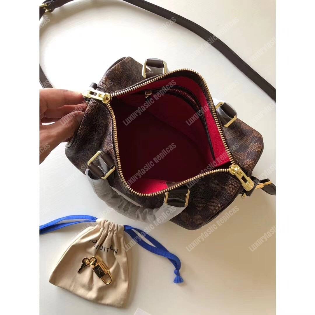 LV Speedy Bandouliere 25 Damier Ebene