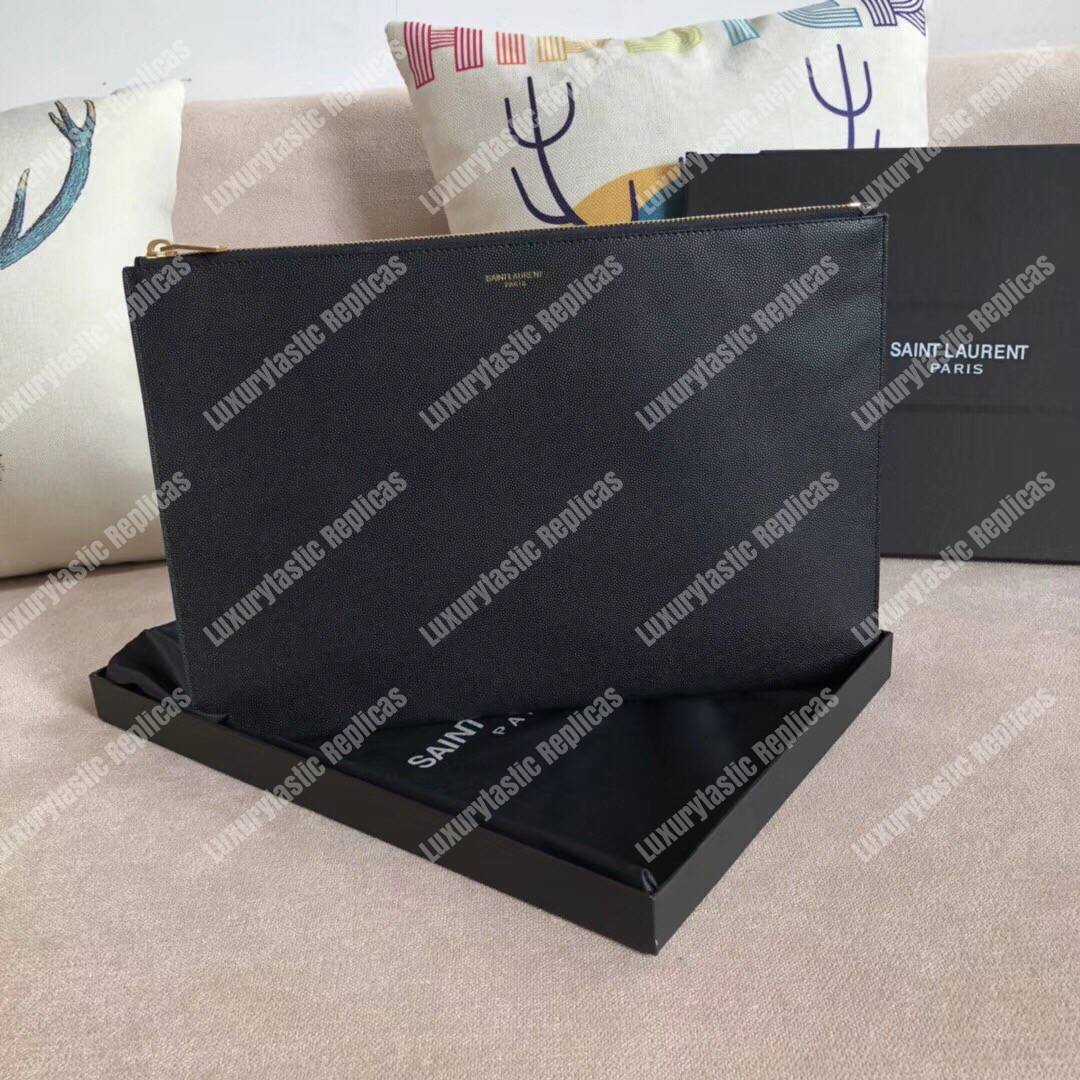 Saint Laurent Document Holder Black