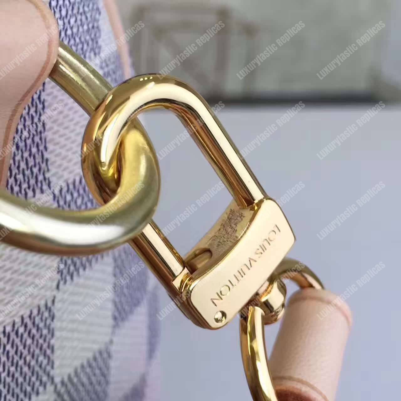 LV Speedy Bandouliere 35 Damier Azur Canvas