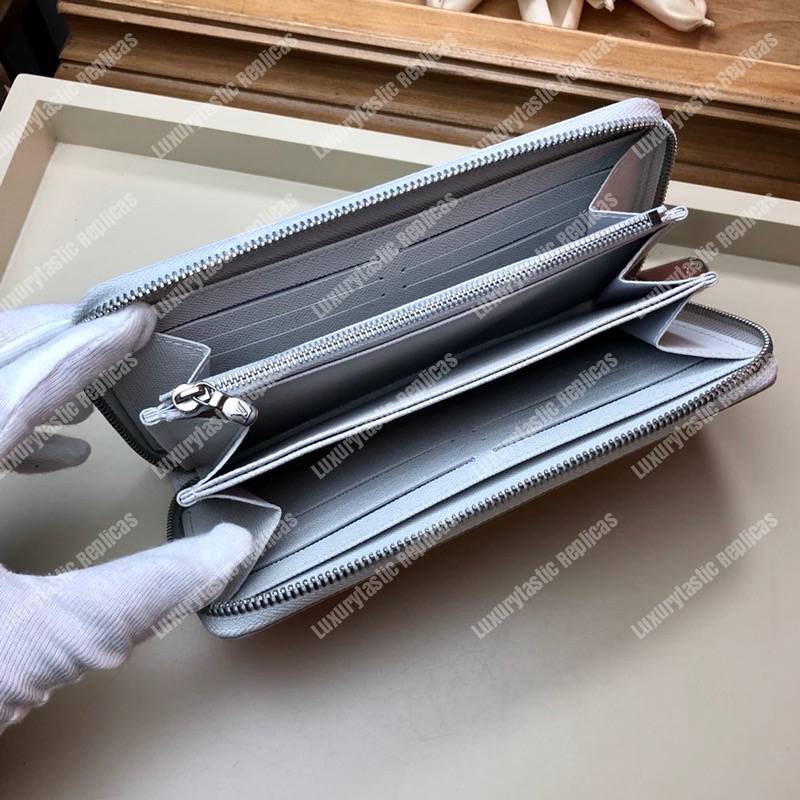 LV Zippy Organizer Monogram White