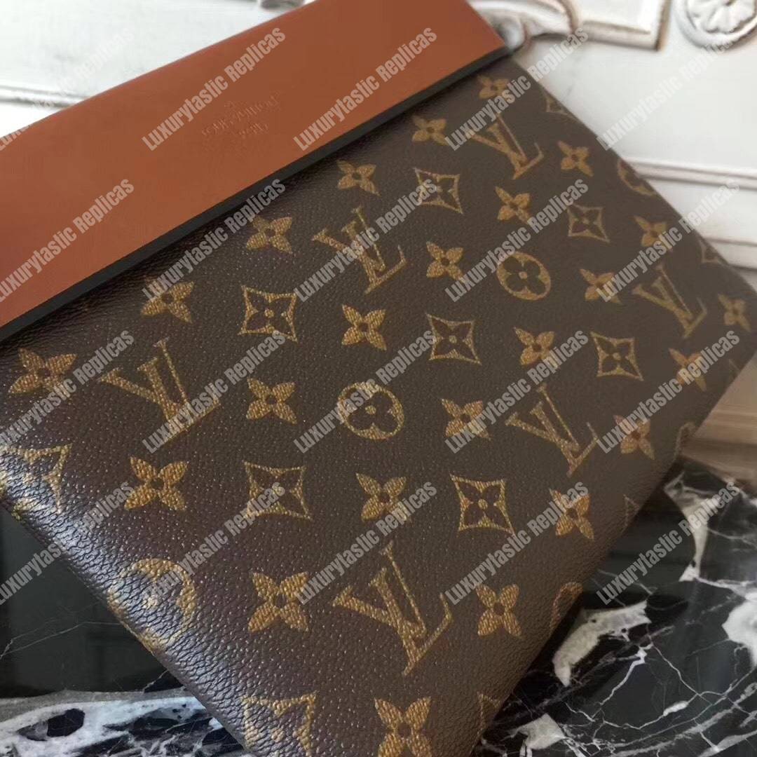 LV Pochette Tuileries Monogram Coated Canvas