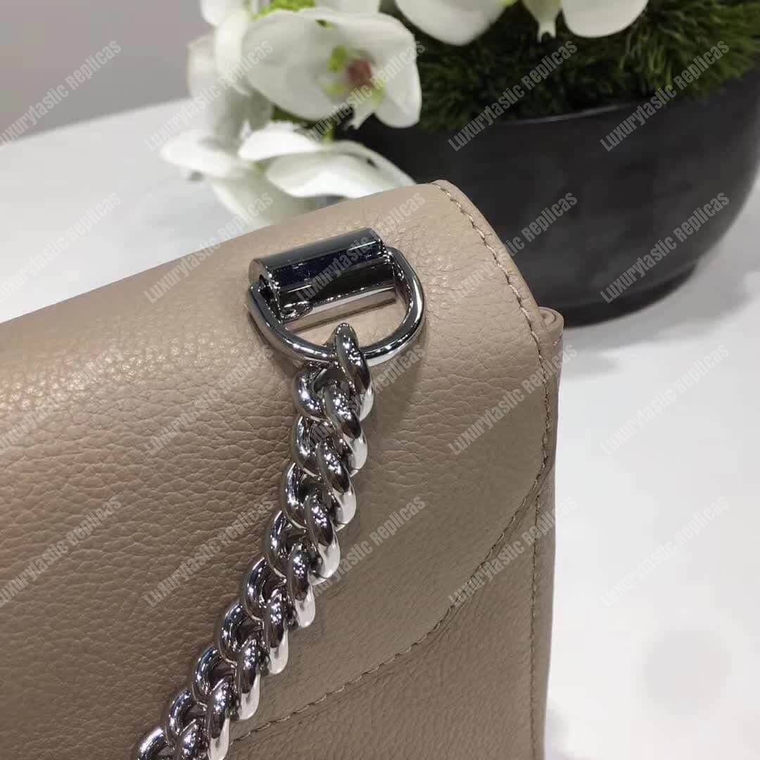 LV Lockme II BB Bag Taurillon Leather Galet