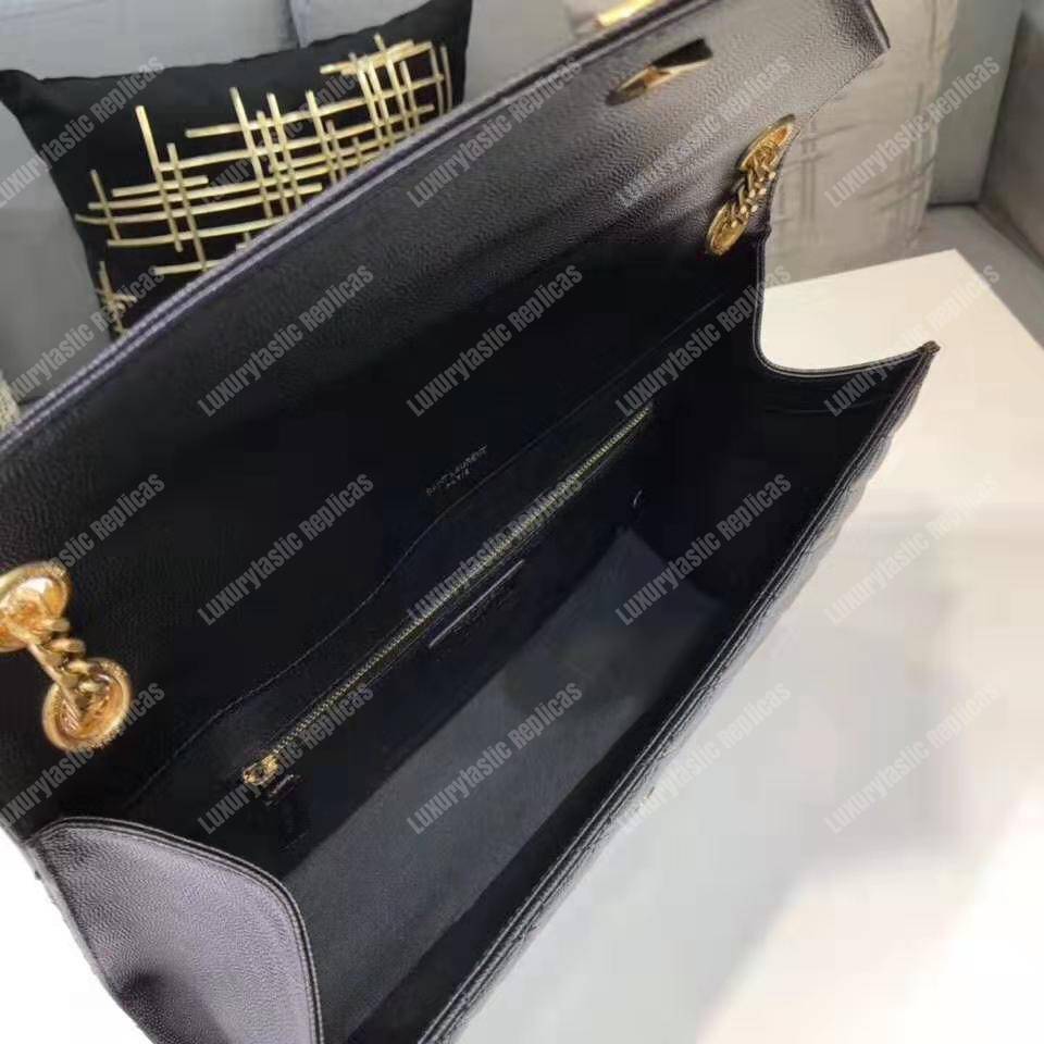 Saint Laurent Classic Large Soft Envelope Black