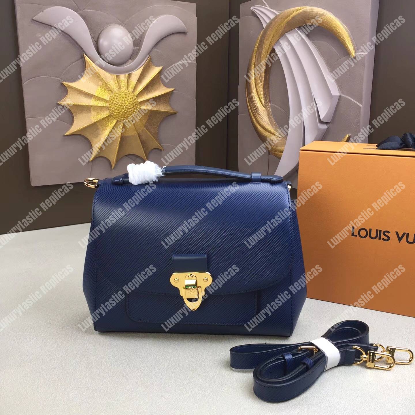 LV Boccador Bag Navy Blue