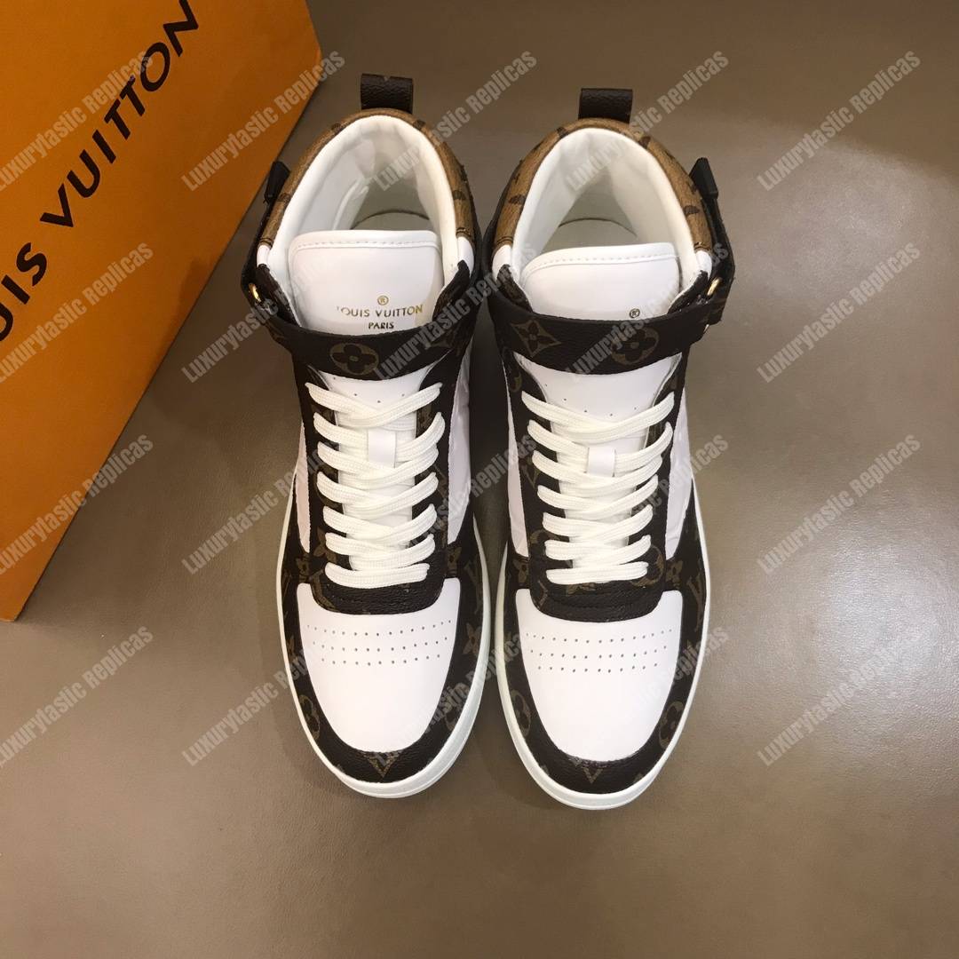 LV Rivoli Sneaker Boot Monogram Canvas