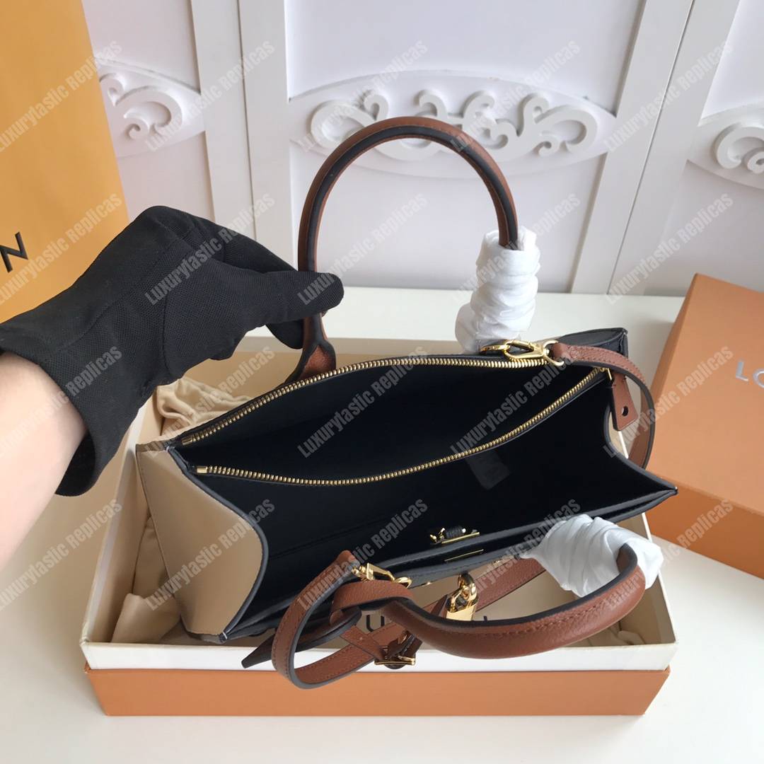 LV City Steamer MM Autres Cuirs Beige