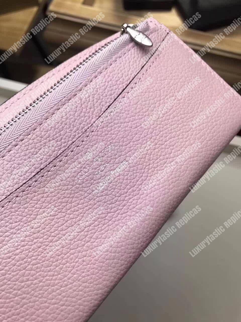 LV Vivienne LV Long Wallet Rose Ballerine