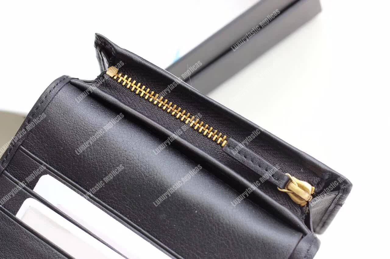 G*u*i gg marmont cicada stud card case wallet