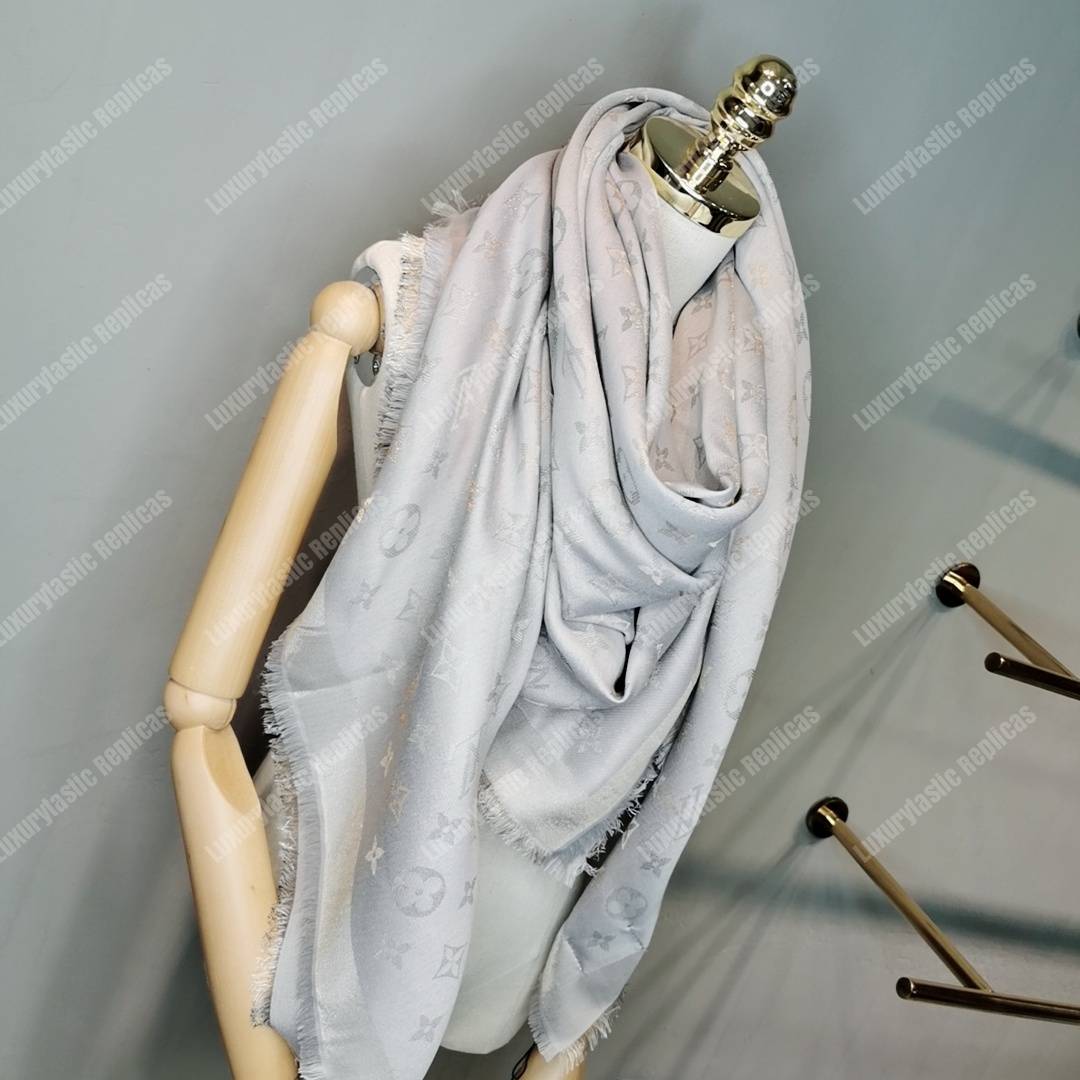LV Monogram Shine Shawl
