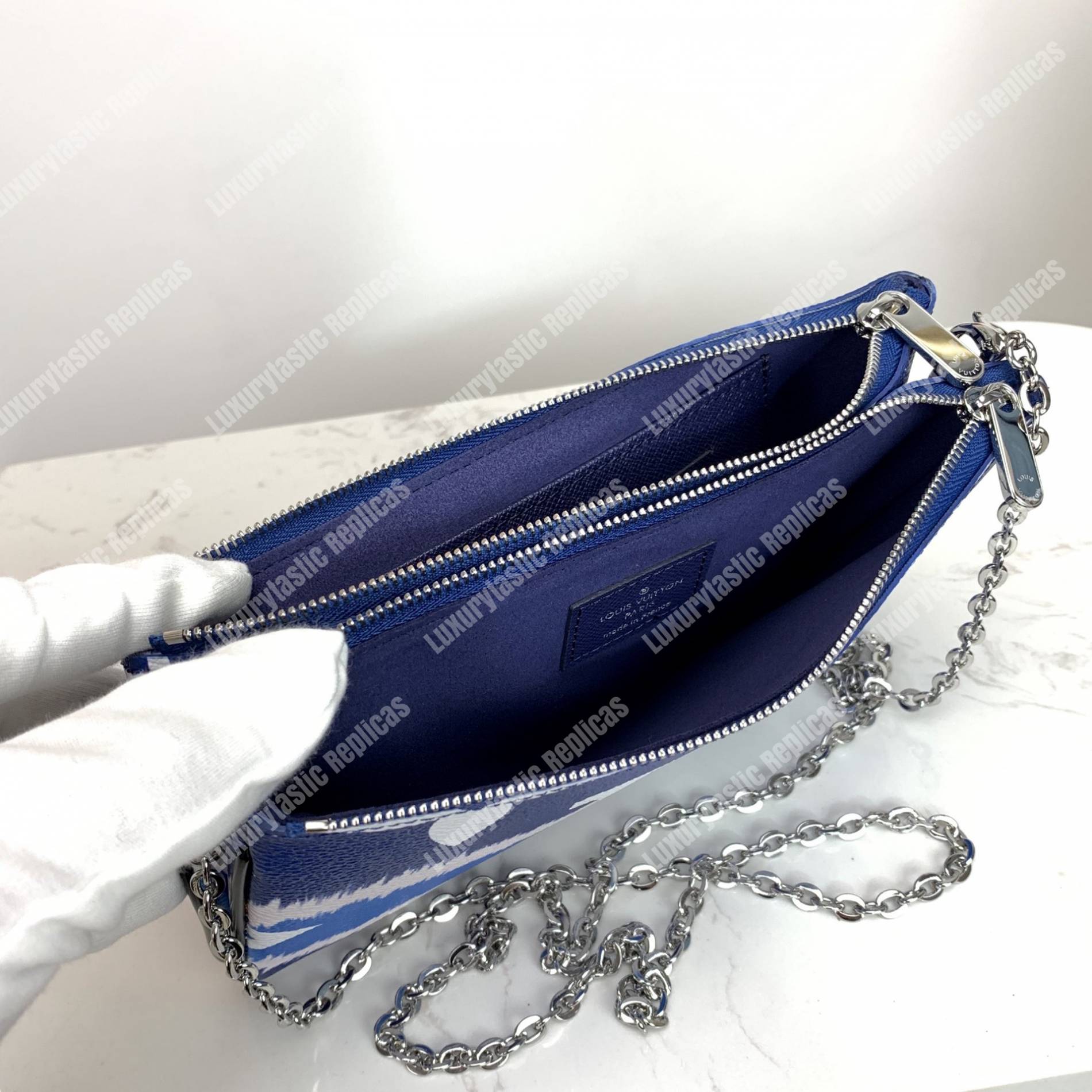 LV Escale Pochette Double Zip