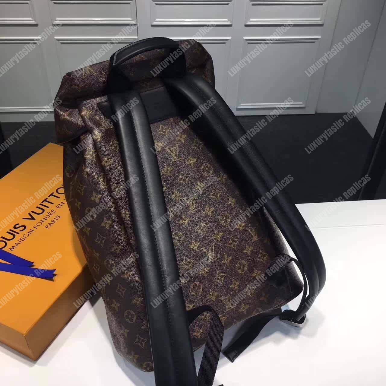 LV Zack Backpack Monogram Macassar Canvas