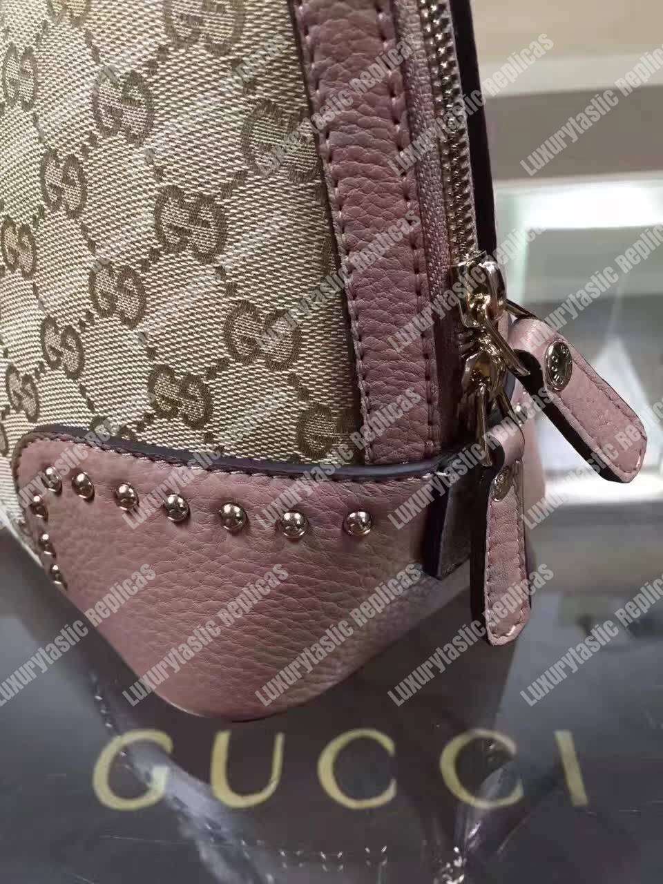 G*u*i gg canvas top handle bag magnolia