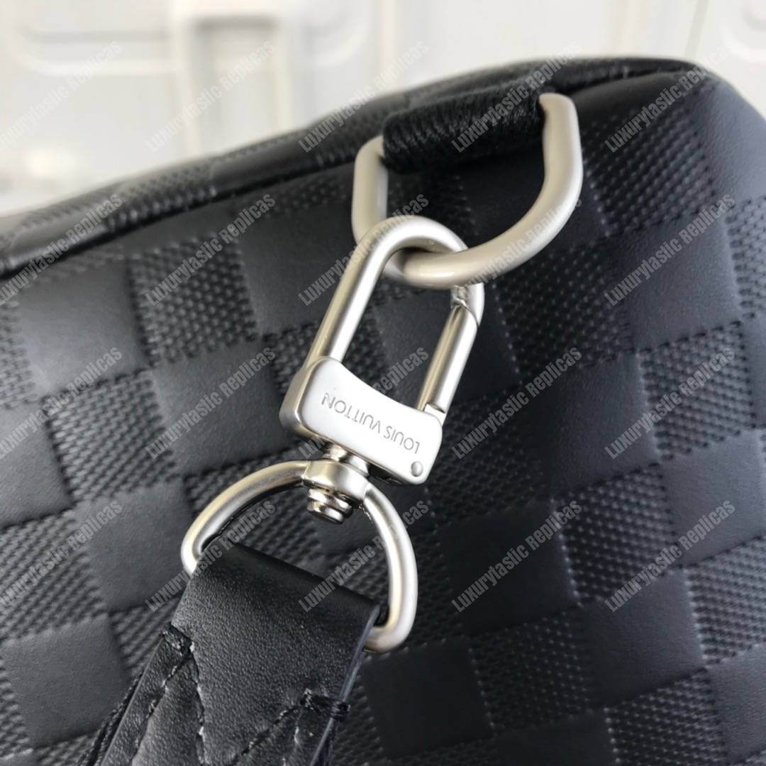 LV Avenue Sling Bag Damier Infini Leather Black