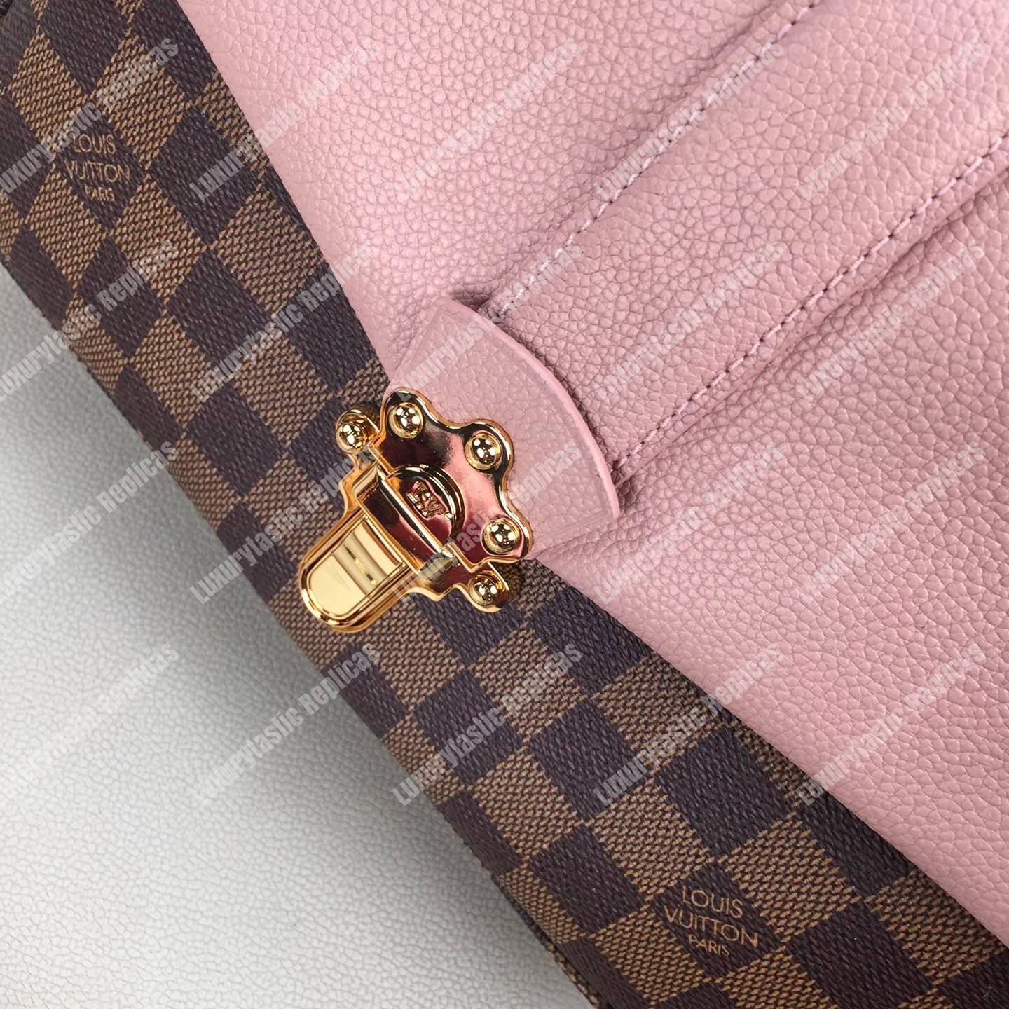 LV Clapton PM Damier Ebene Magnolia