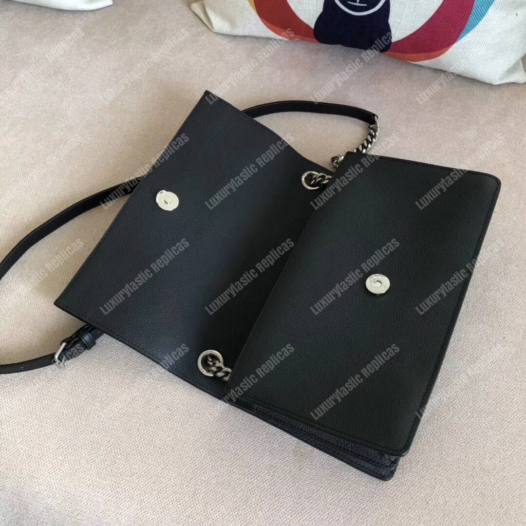 Saint Laurent Sunset Medium Black