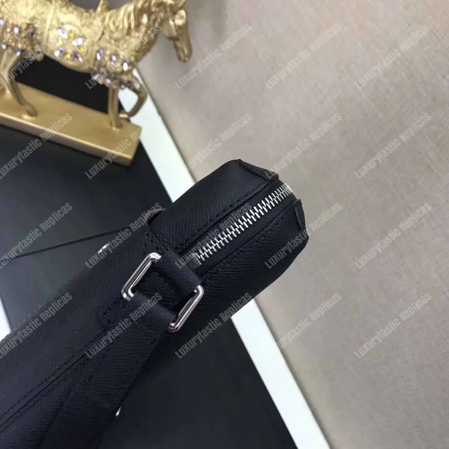 LV Pochette Grigori Cowhide Leather Black
