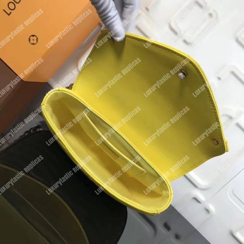 LV New Wave Chain Bag PM Yellow