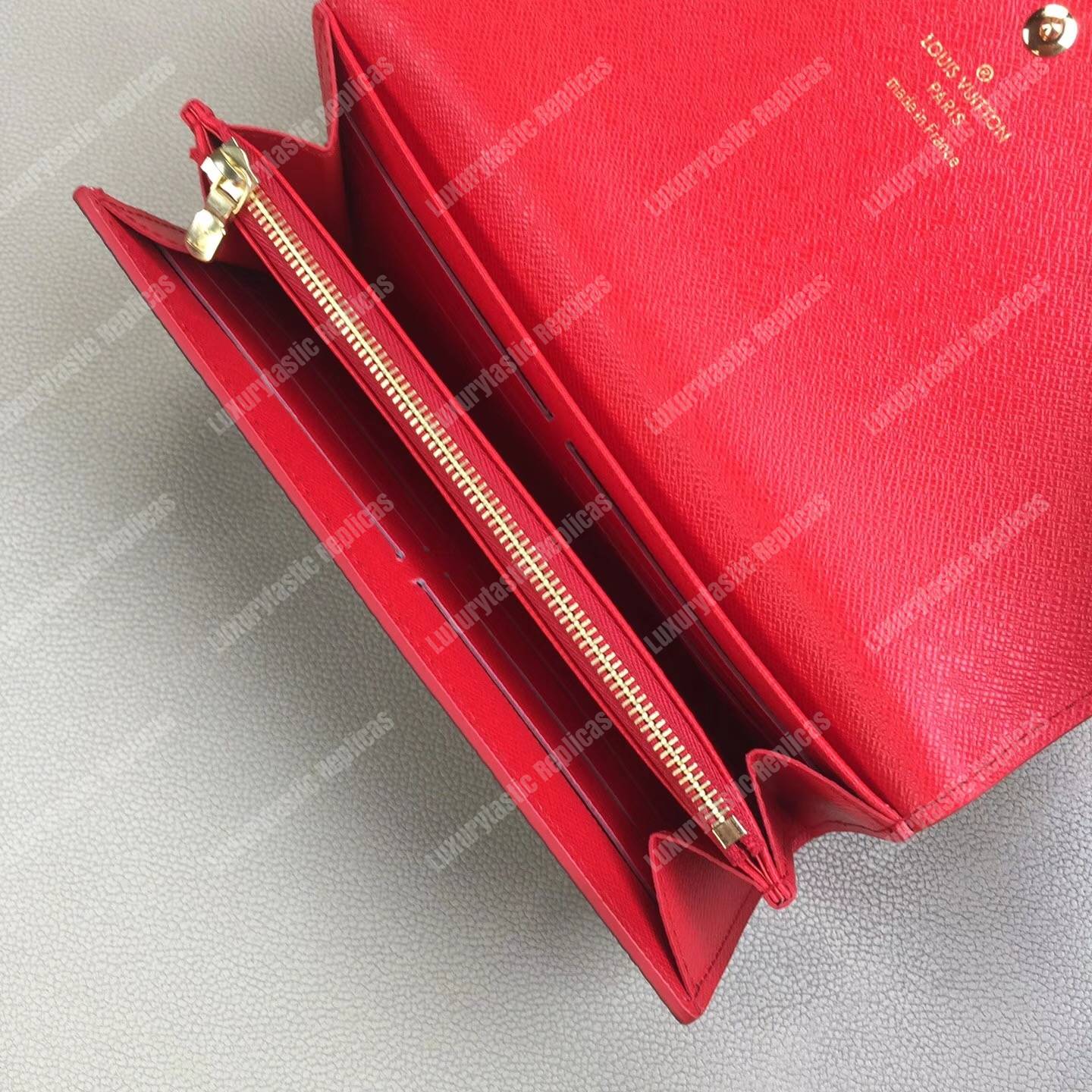 LV Sarah Wallet Damier Ebene
