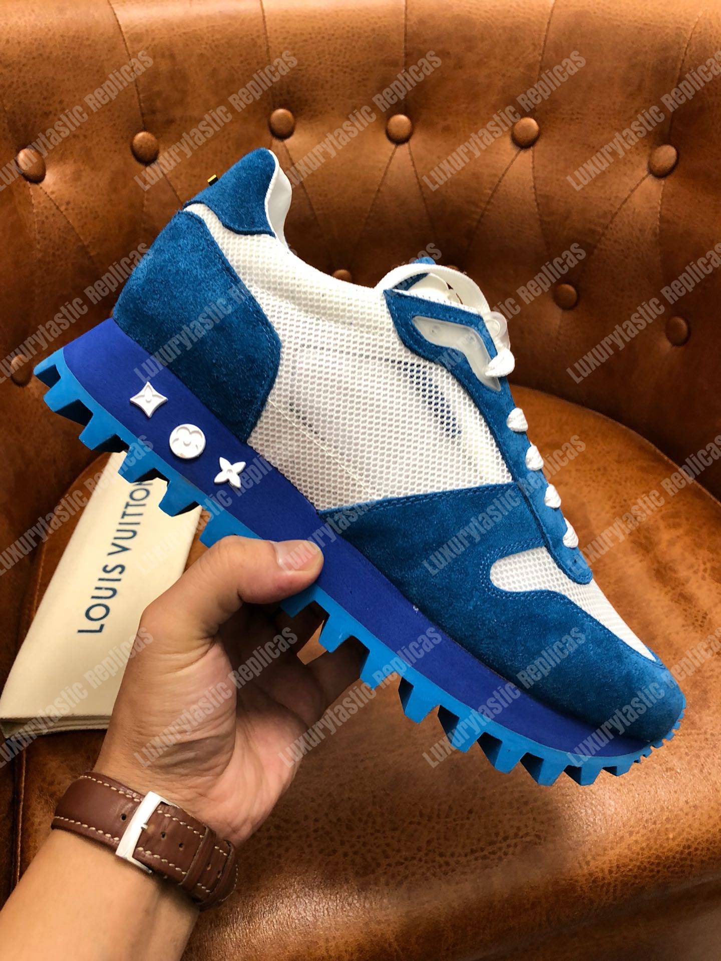 LV Runner Sneaker Blue