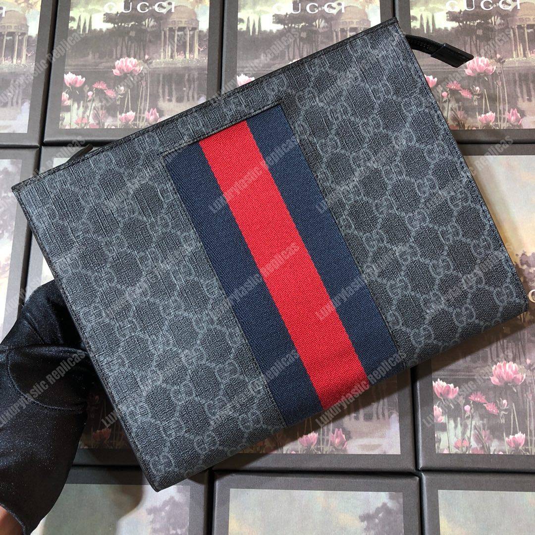 G*u*i gg black pouch gg sup*e