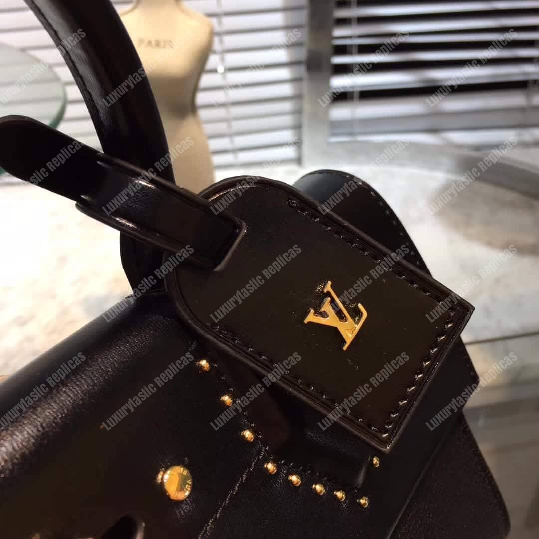 LV Pochette City Steamer Taurillon Leather Noir