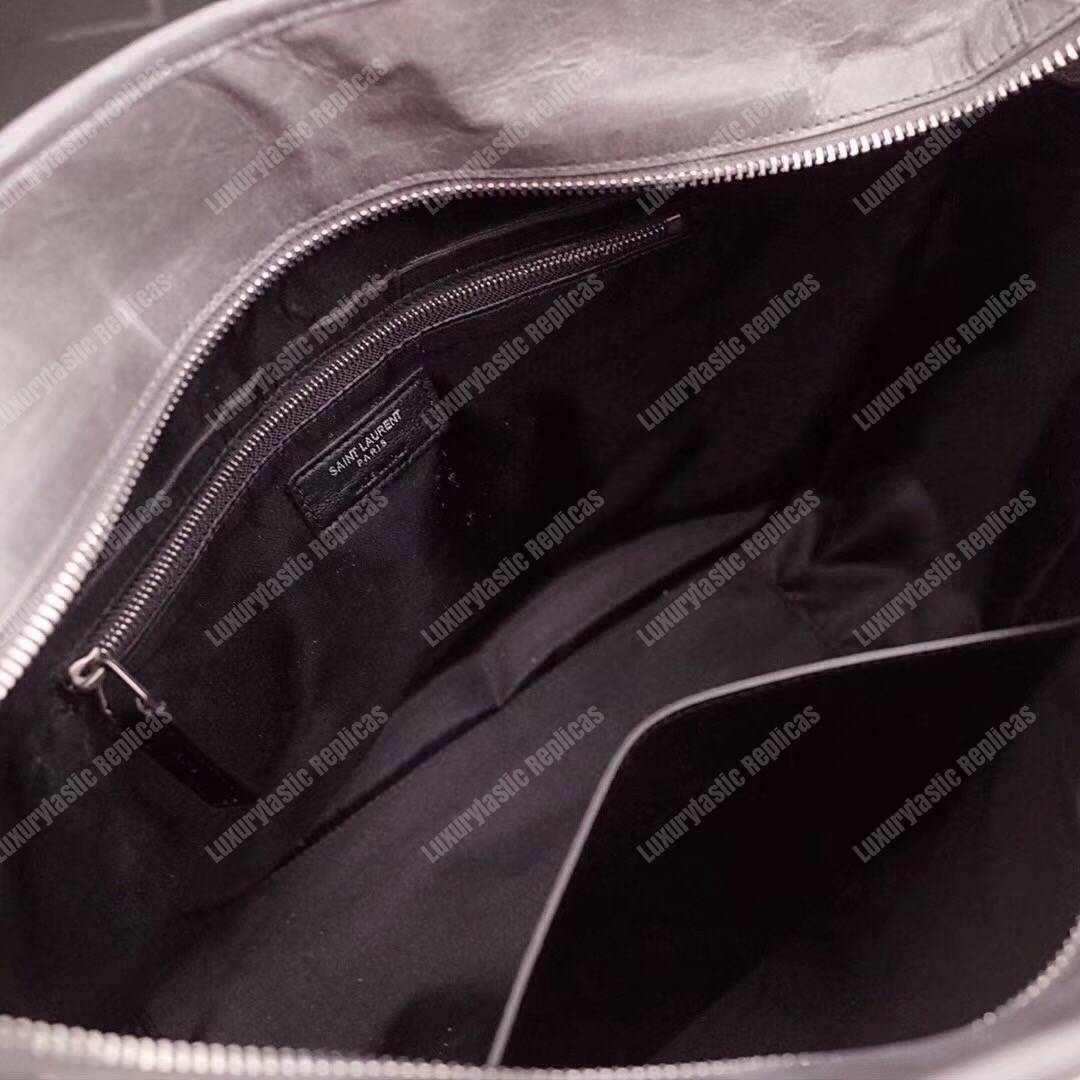Saint Laurent Large Niki Shopping Bag Earth Grey