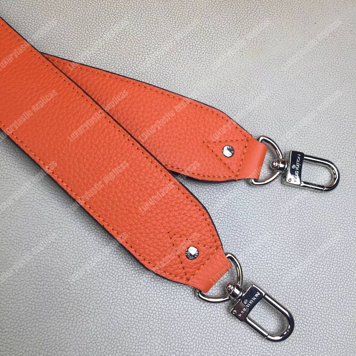 LV Bandouliere Taurillon Leather Orange