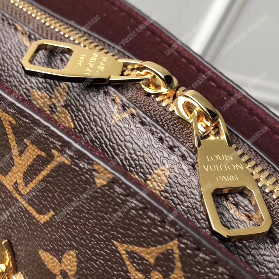 LV Flower Zipped Tote Pm Monogram canvas Beige