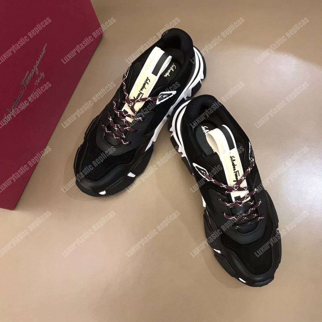 Salvatore Ferragamo Sneaker Black/Dark Gray