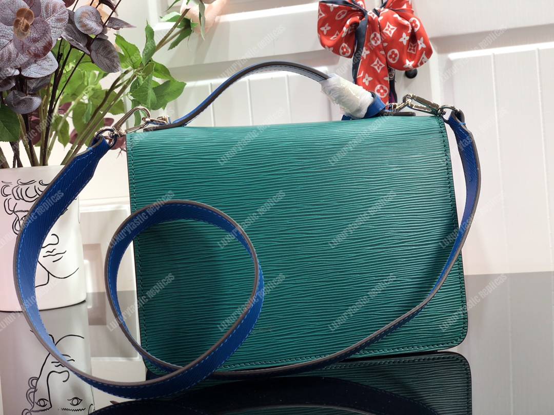 LV Neo Monceau Emerald Green Indigo