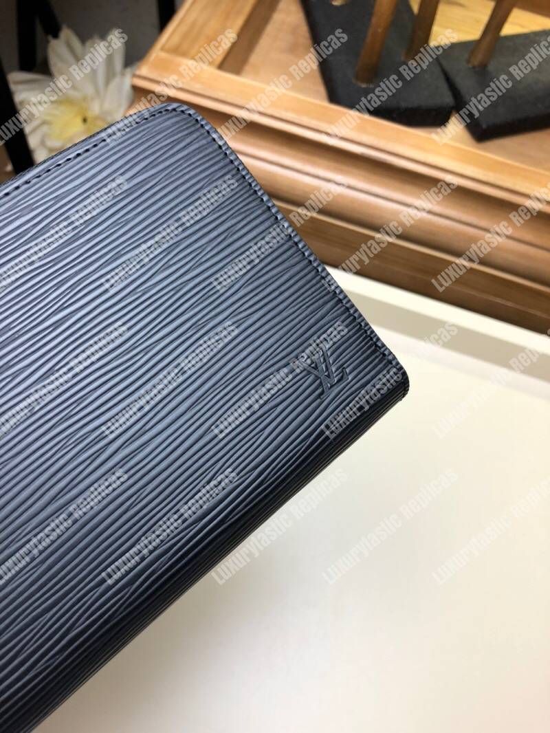 LV Zippy Organizer Epi Leather Noir