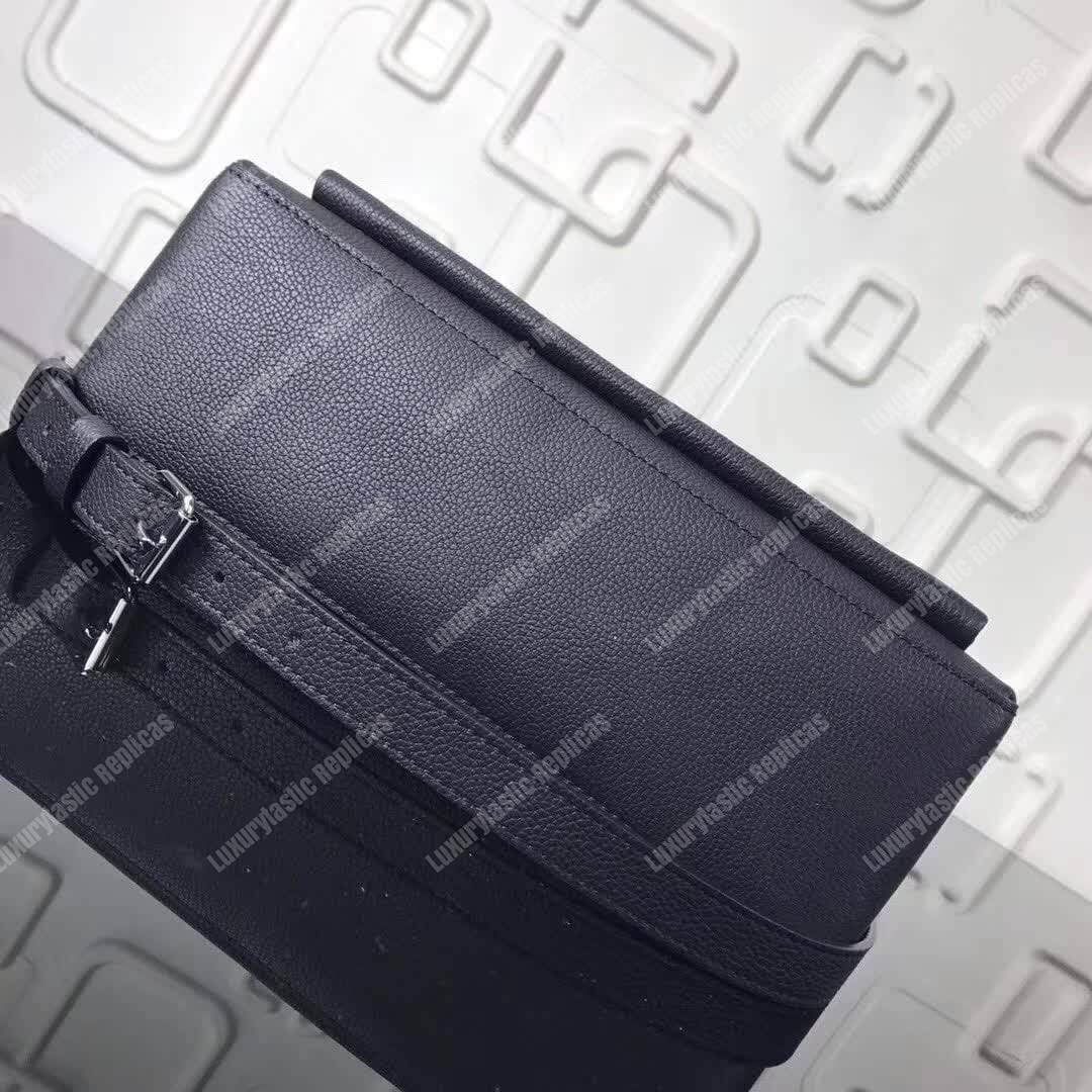 LV MyLockme Handbag Noir