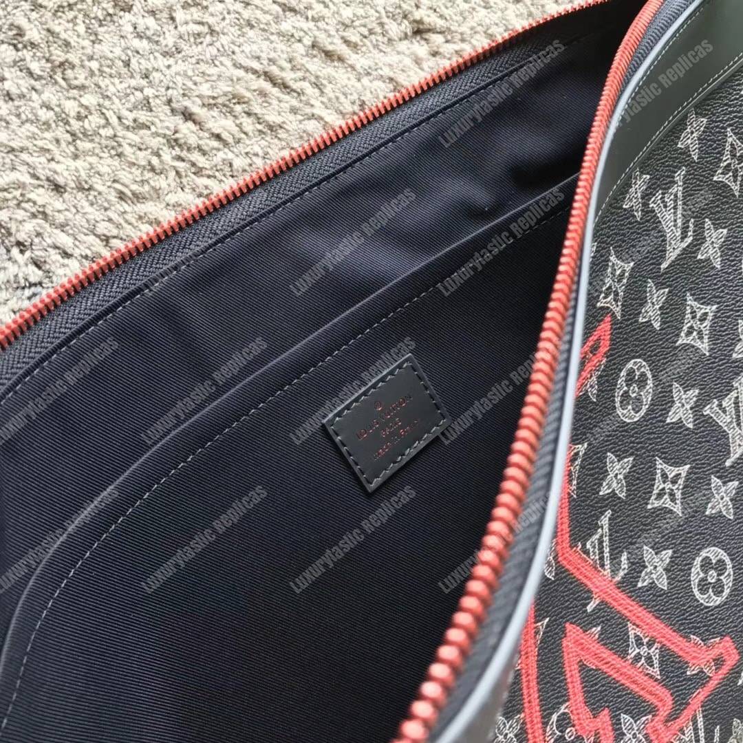 LV Discovery Pochette Monogram Upside Down Canvas