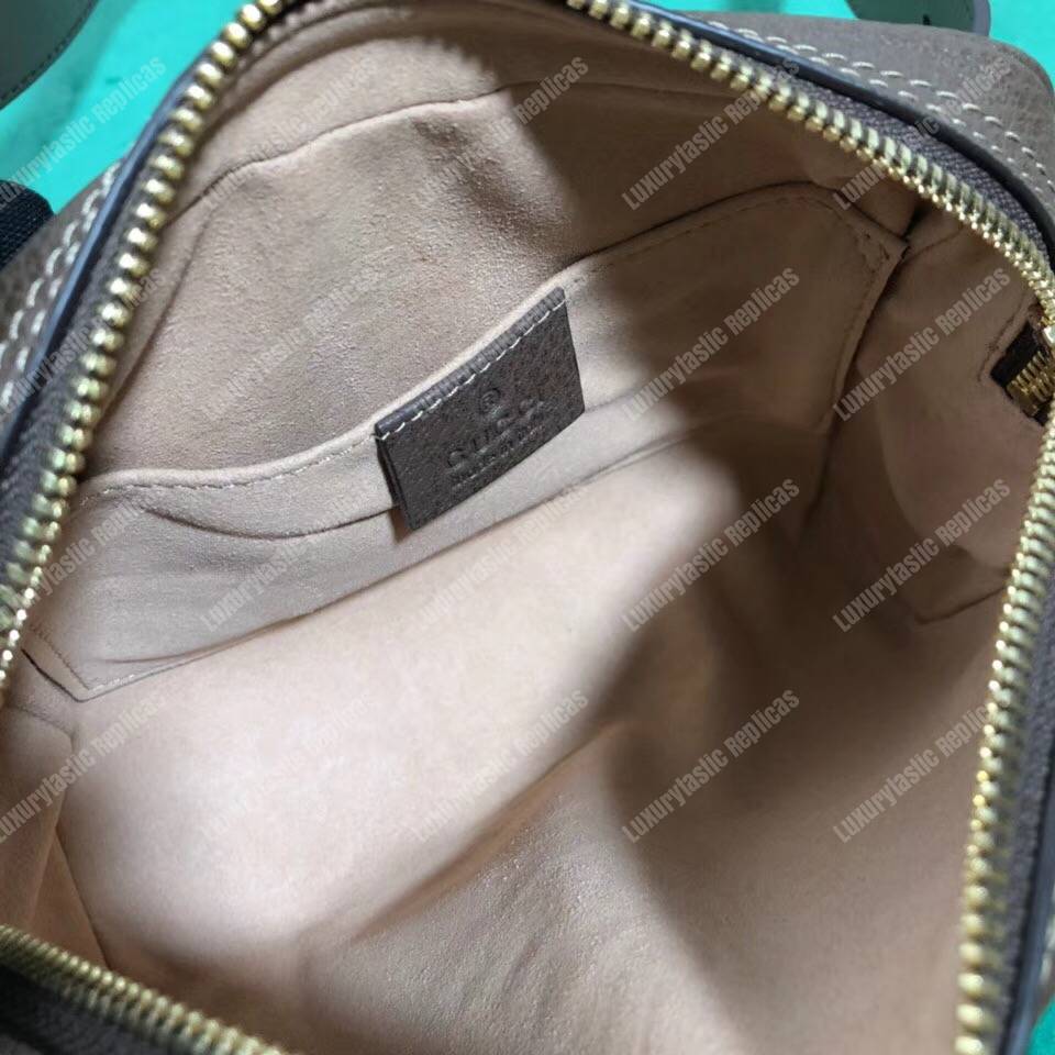 G*u*i ophidia gg sup*e small belt bag beige/ebony