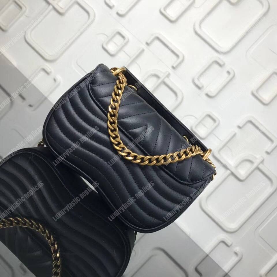LV New Wave Chain Bag PM Noir