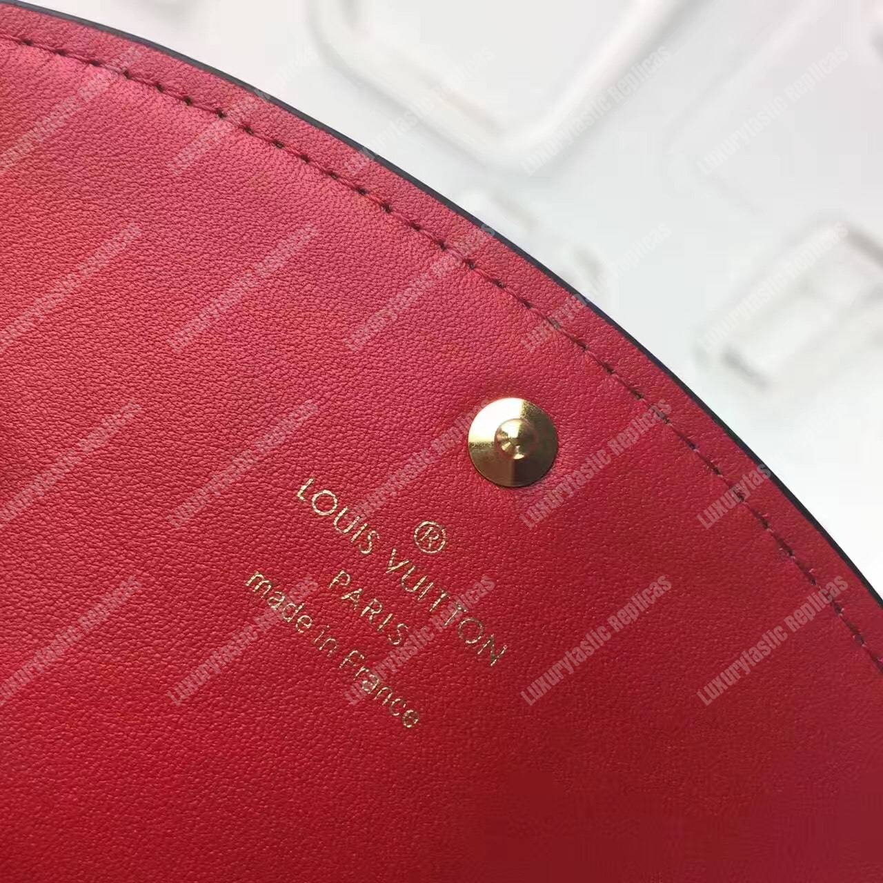 LV Sarah Tuileres Wallet Monogram Marron