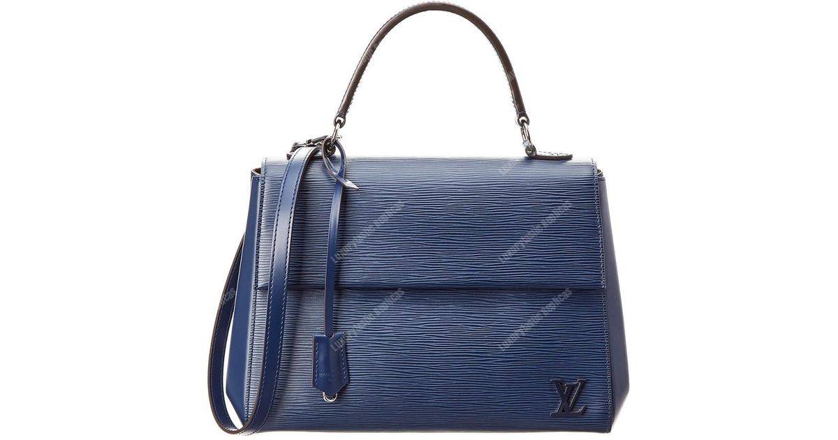 LV Cluny MM Epi Leather Indigo