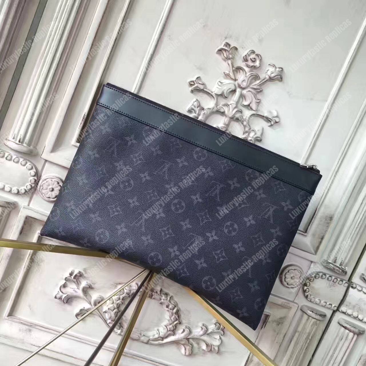 LV Designer Leather Pochette for Men