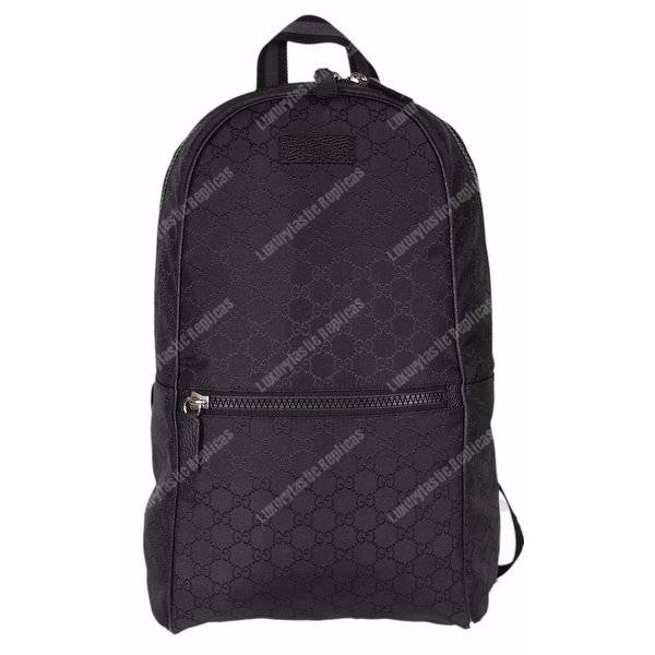 G*u*i gg G*u*issima canvas black backpack