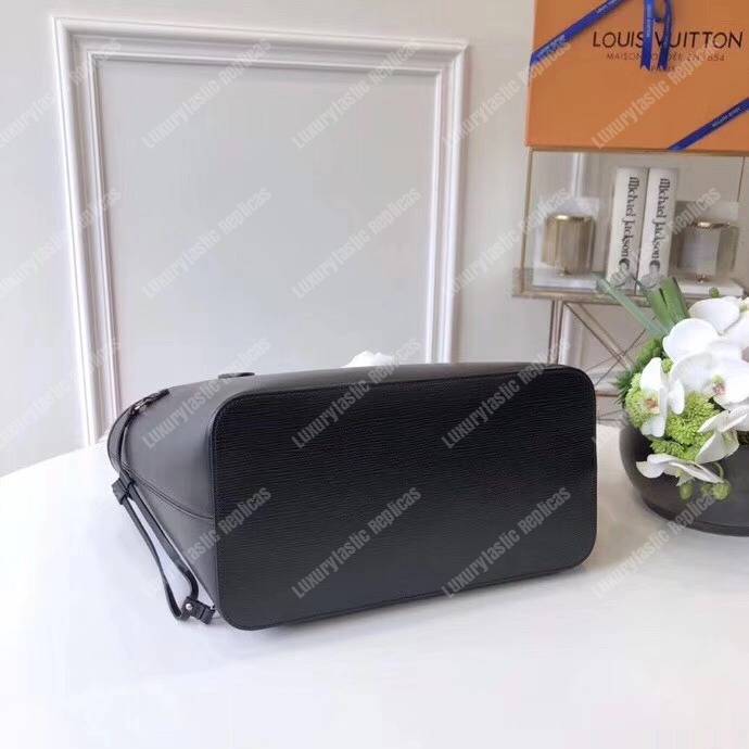 LV Neverfull MM Epi Leather Black