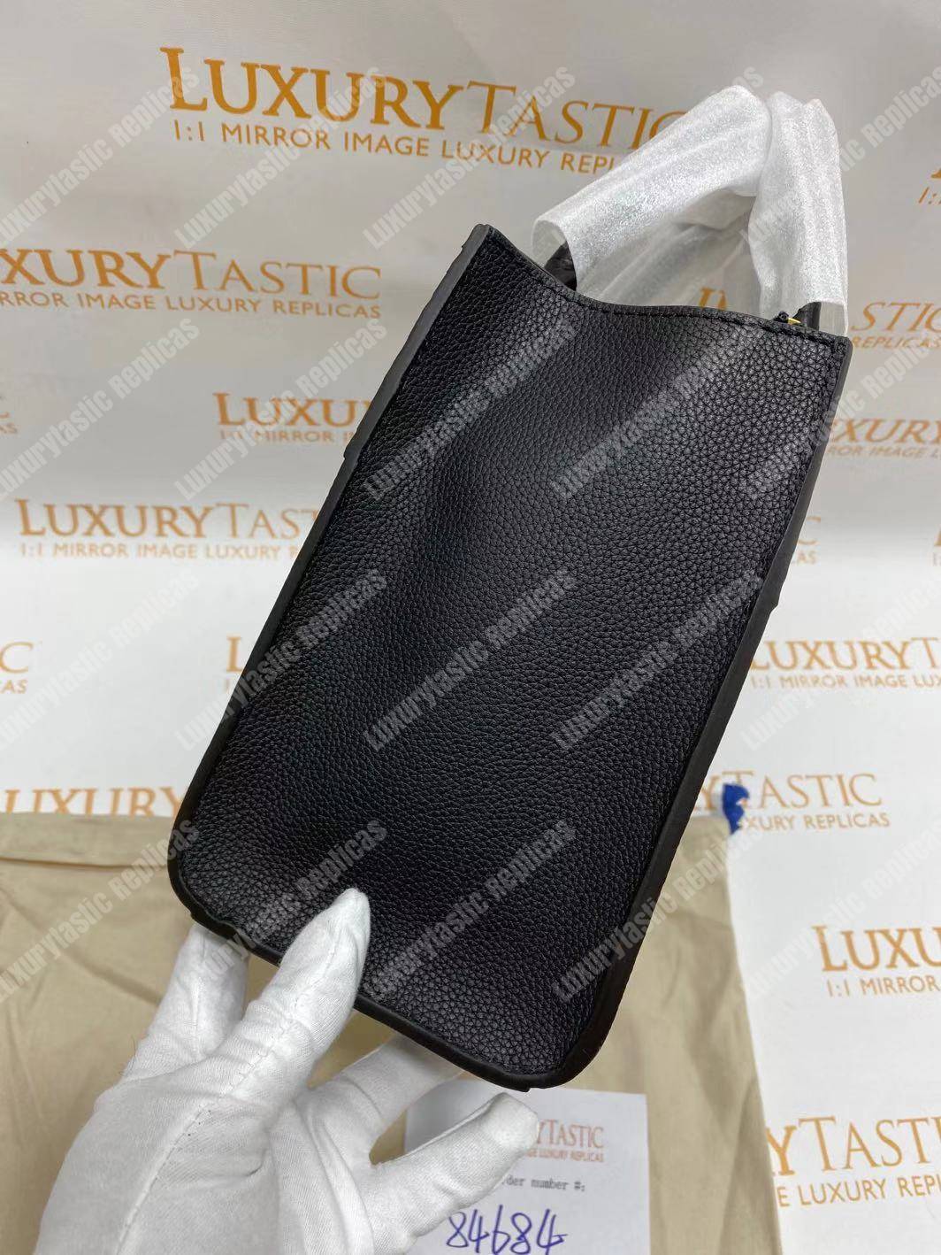LV City Steamer PM Python Roccia Black