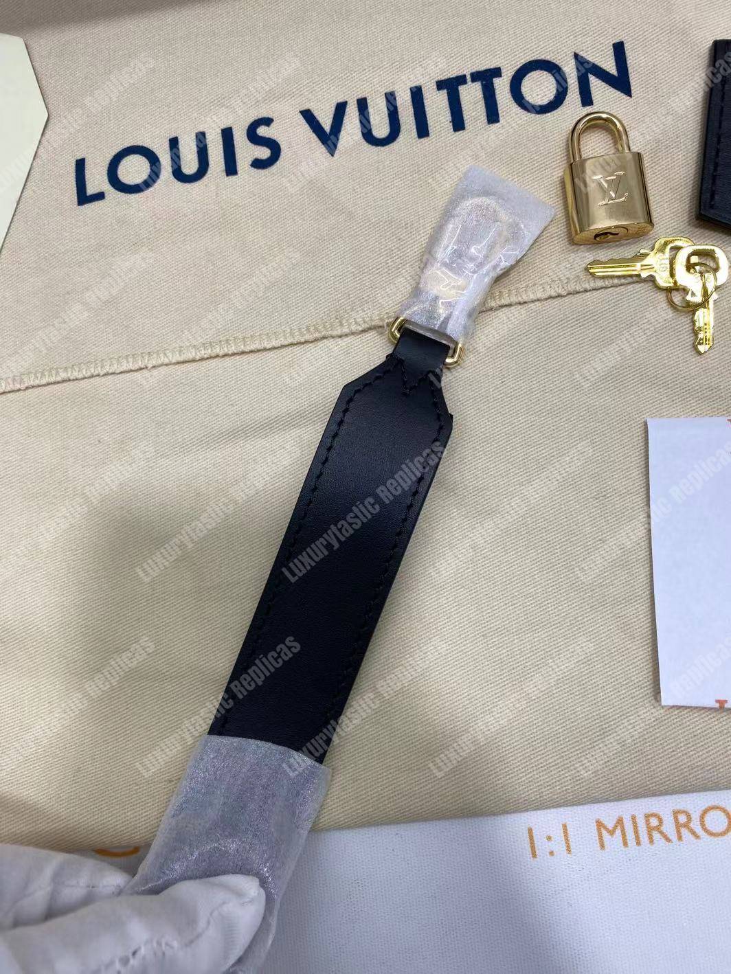LV Flower Zipped Tote Pm Monogram canvas Noir