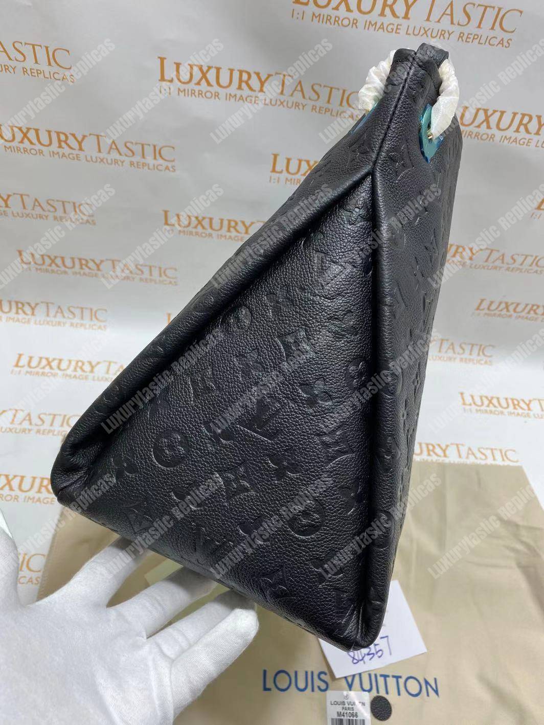 LV Artsy MM Monogram Empreinte Leather Noir