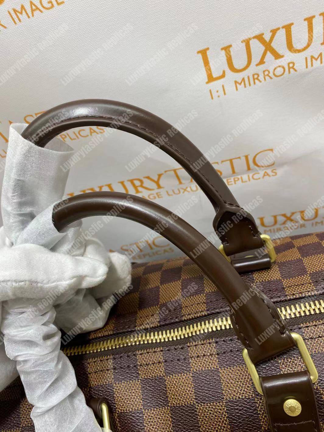 LV Keepall Bandouliere 45 Monogram Damier Ebene
