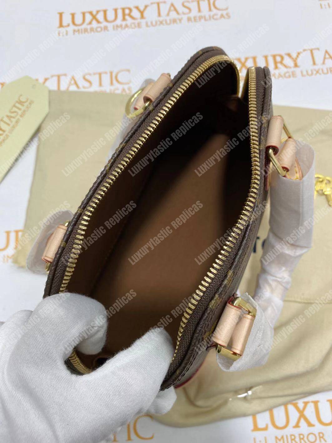 LV Alma BB Monogram