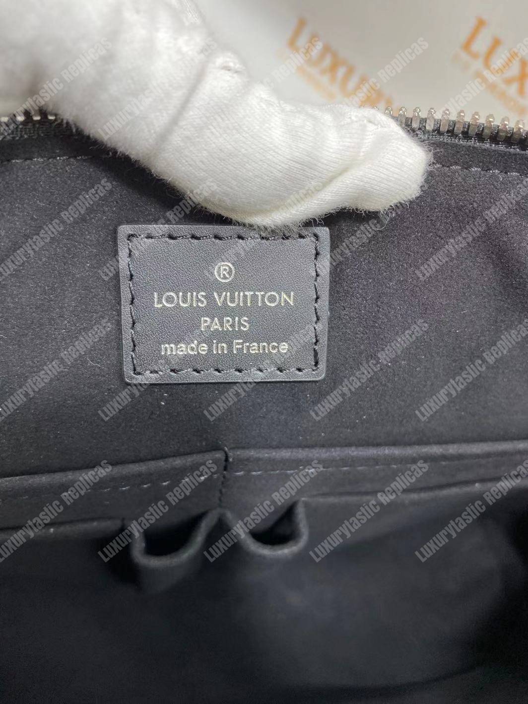 LV Porte-Documents Jour Epi Leather Noir